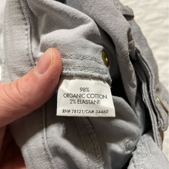 EILEEN FISHER- Organic Cotton Denim Slim Jean - Picture 5 of 5
